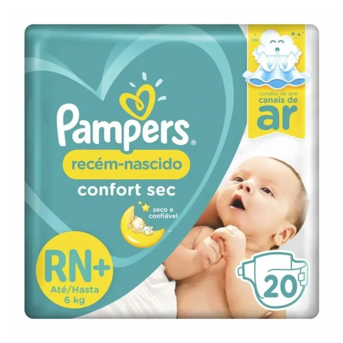 23722 fralda pampers recem nascido confort sec ate 6kg 20 unidades 238547 z2 638291852830948676