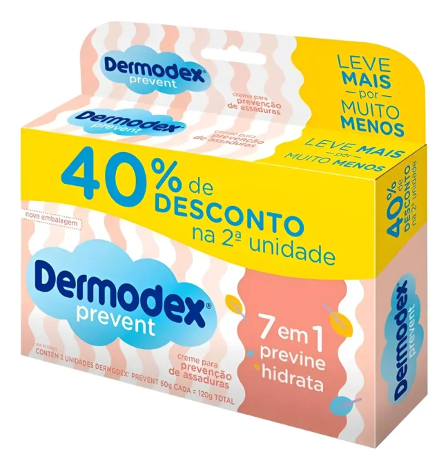 D NQ NP 2X 793282 MLB91917750330 092025 F kit 2 creme prevenco de assaduras dermodex prevent 60g