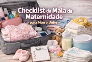 O que Levar na Mala da Maternidade para Mae e Bebe